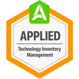 Technology Inventory Management Applied Certification