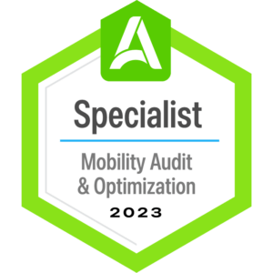 Mobility Audit & Optimization Specialist certification Badge