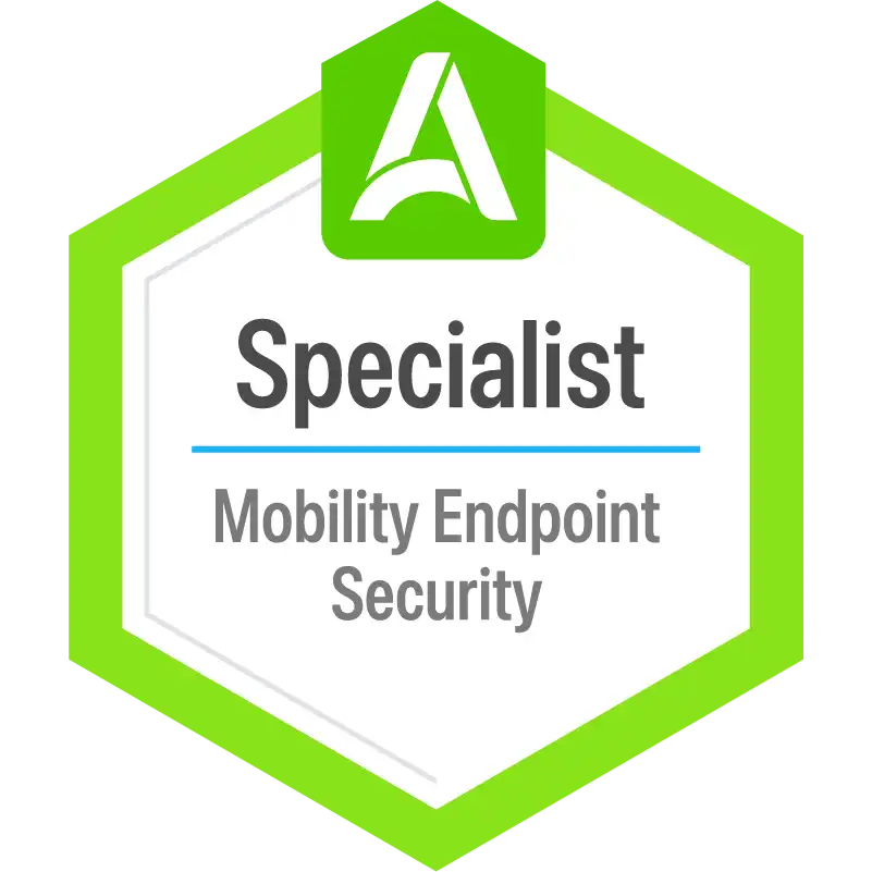 Mobility Endpoint Security Specialist badge