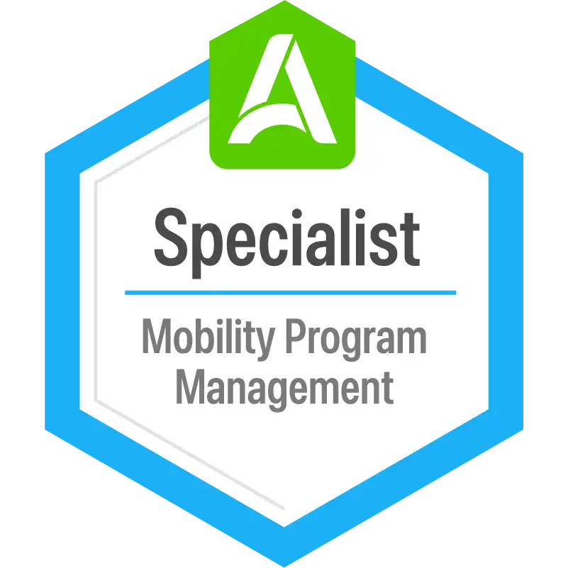 Mobility Program Management Specialist badge