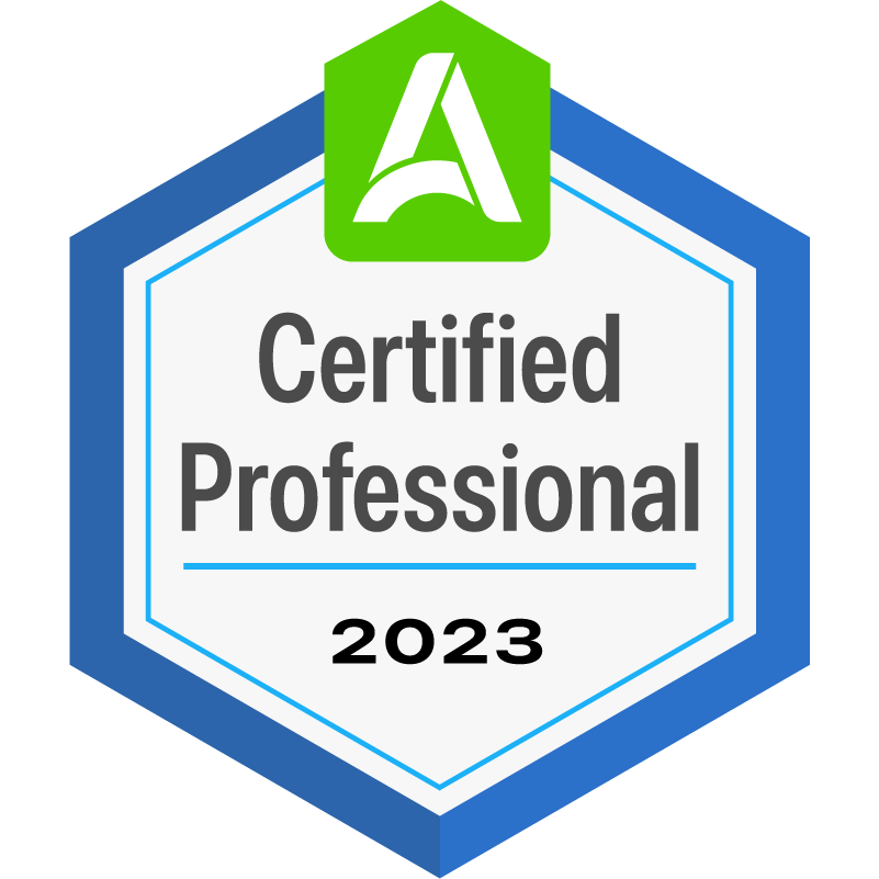 AOTMP University Professional certification badge.