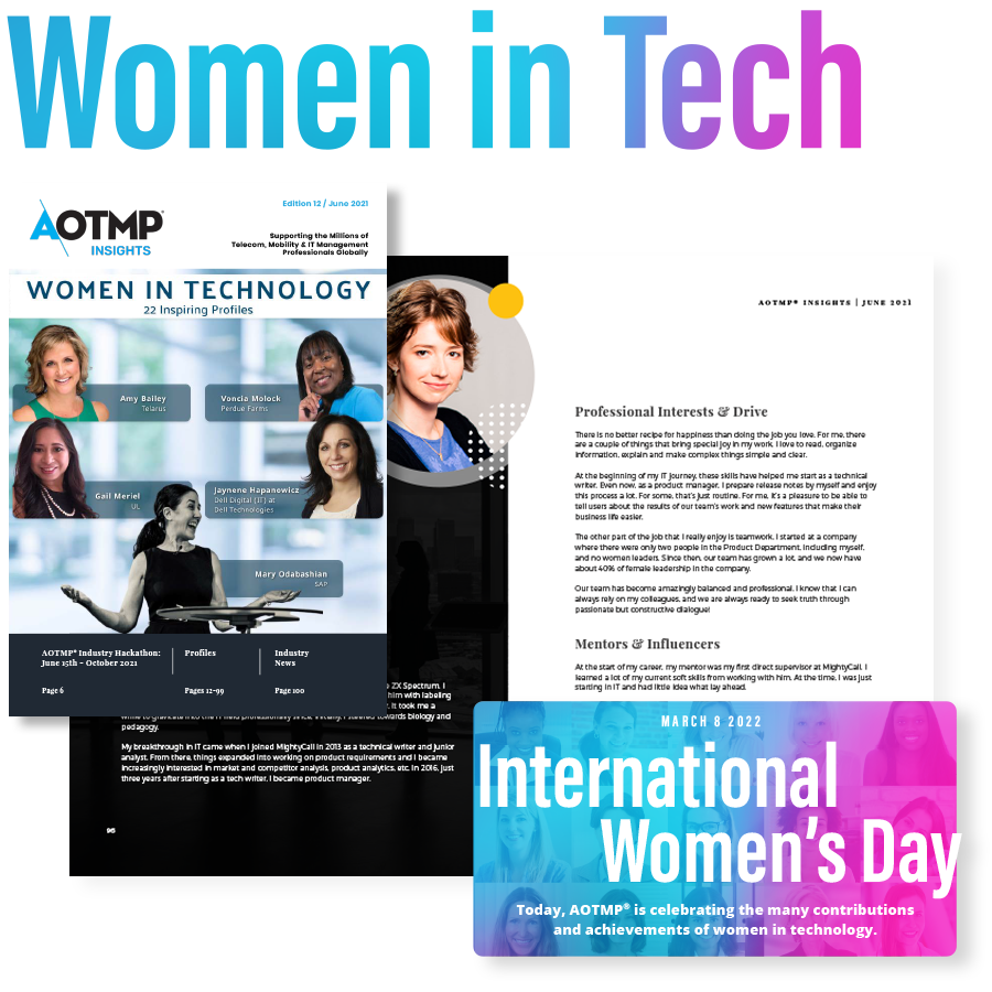 Articles featuring women in tech