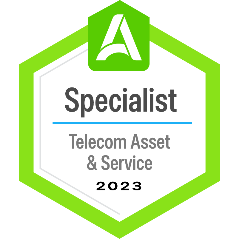 Telecom Asset & Service Management Specialist Certification Badge