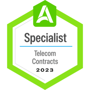 Telecom Contracts Specialist Certification Badge
