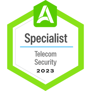 Telecom Security Specialist certification Badge