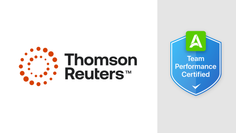 Thomson Reuters logo next to an AOTMP Certification badge.